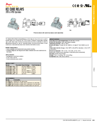 Thumbnail of document Data Sheet - Series 783 3PDT Ice Cube Relays